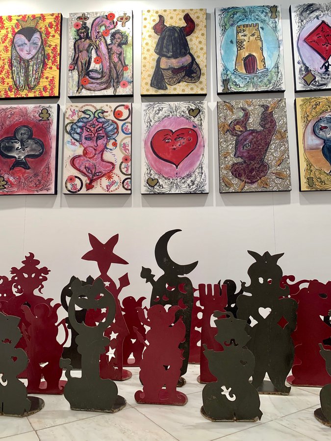 Lydia Venieri, i-D ProjectArt, Art Athina 2019 - Tarot of Love and Chess