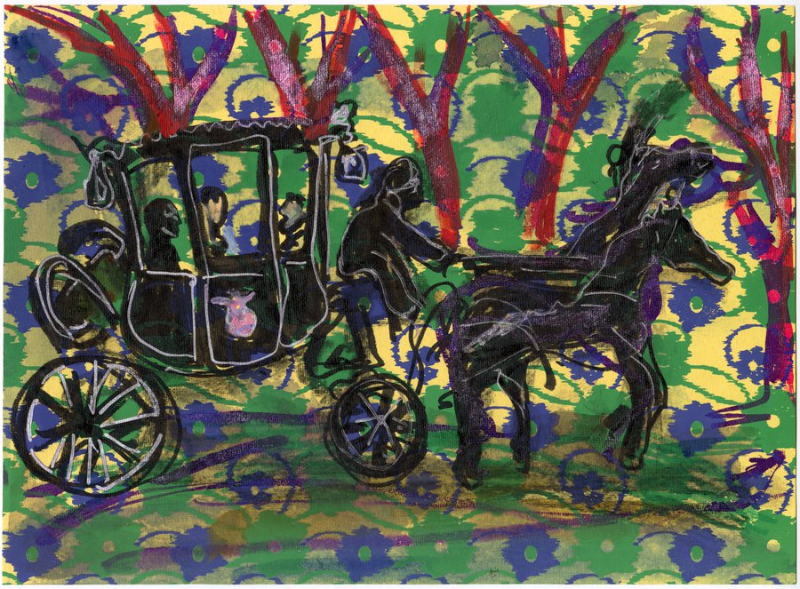 Lydia Venieri, Byron Leave Pisa In His Napoleonic Coach