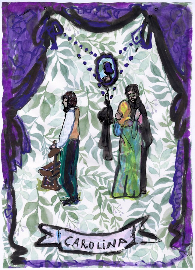 Lydia Venieri, Carolinas Death