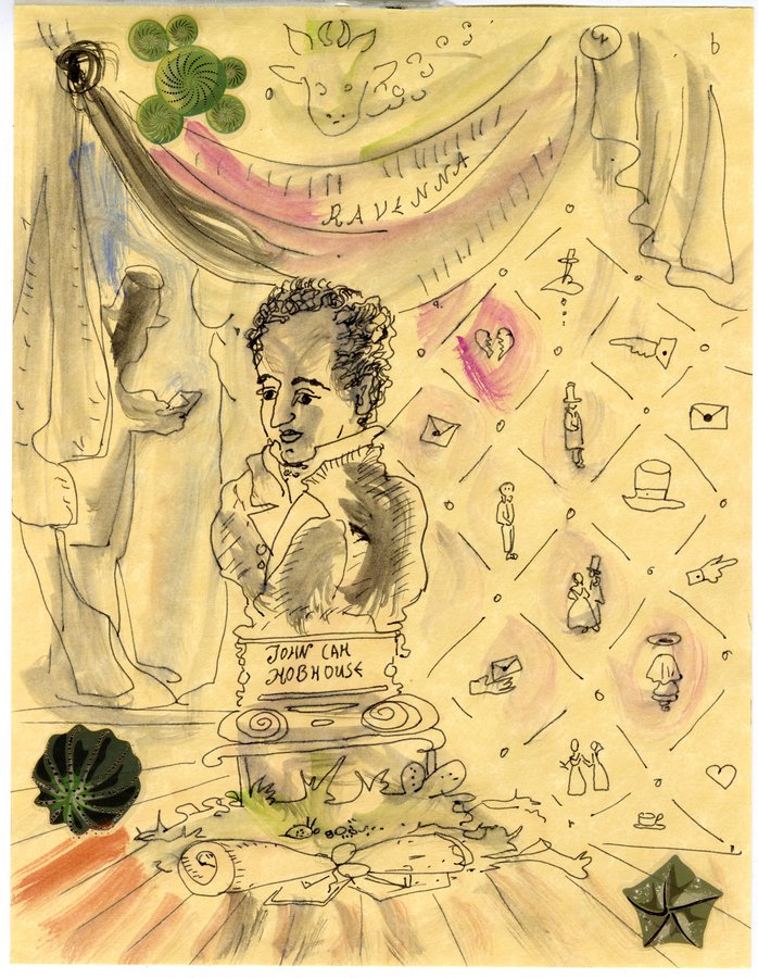 Lydia Venieri, Hobhouse In Ravenna