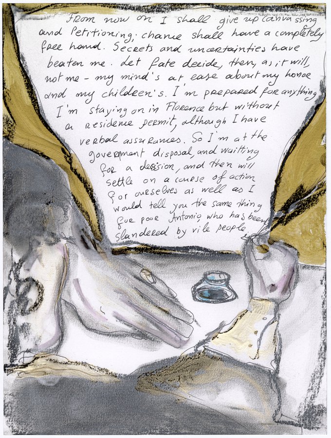 Lydia Venieri, Ruggero Gamba Writes To Teresa