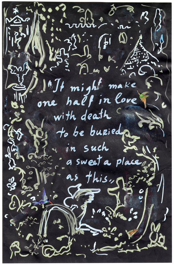 Lydia Venieri, Shelleys Grave