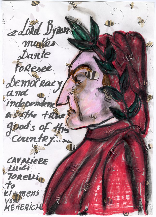Lydia Venieri, The Byron Dante Conspiracy