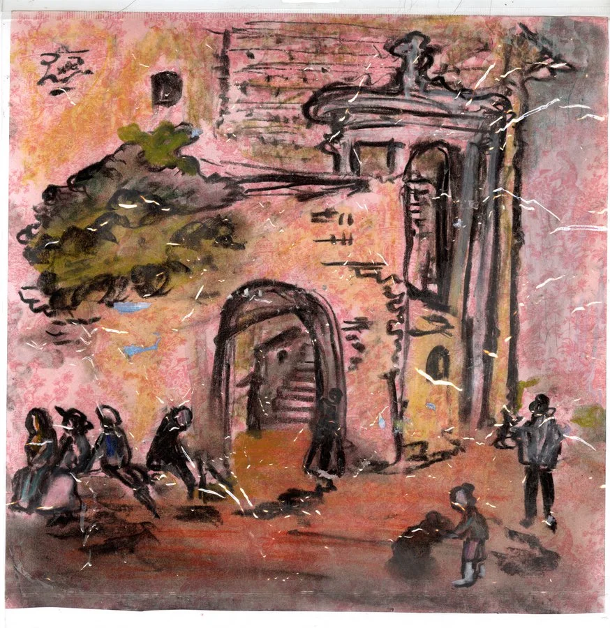 Lydia Venieri, The Capuchin Convent At The Lyssikrates Monument
